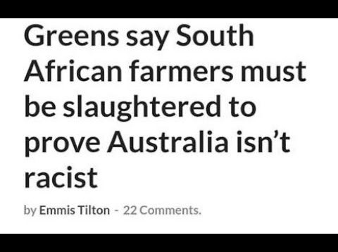 Australia Complicit in Genocide! Denies Asylum to Victim of Racist Rapist Who Said He Liked To See Whites Suffering