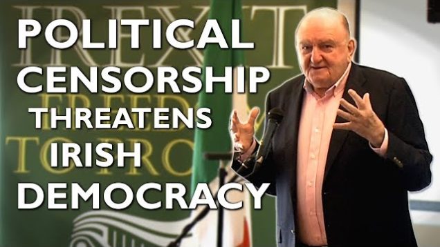 Political Censorship: the Greatest Threat to Irish Democracy | George Hook at Irexit Limerick