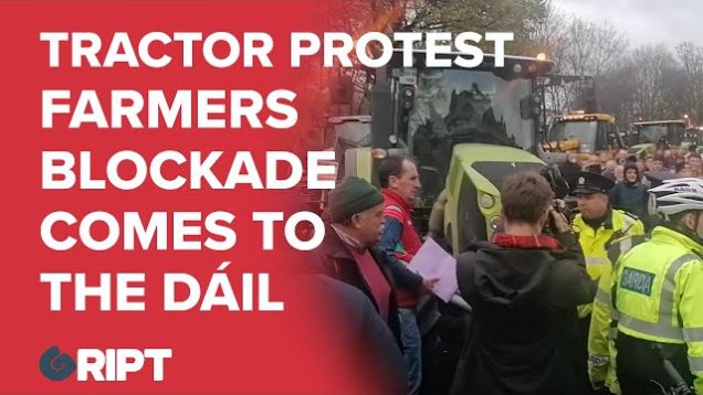‘Farming Dying Out In Ireland’ – Tractor Protest Hits Dublin