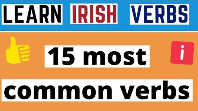 15 Best Irish Verbs