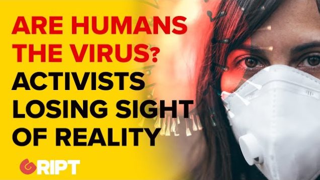Journalists like Fintan O’Toole say “Humans are the virus” from the earths perspective.