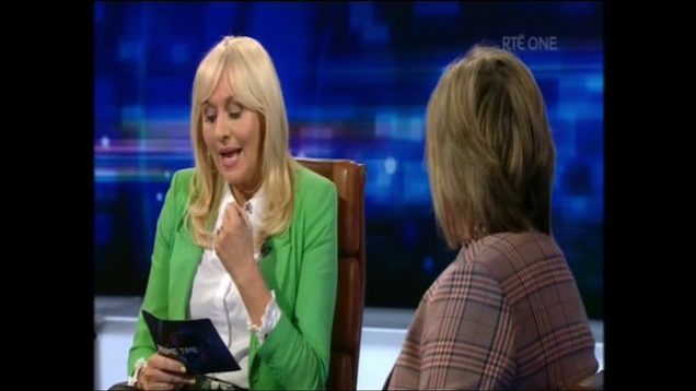 Mary Butler on the 8th Amendment on Prime Time 3rd May 2018