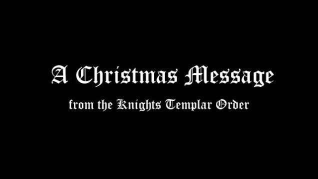 Templar Christmas Message – December 25 2020