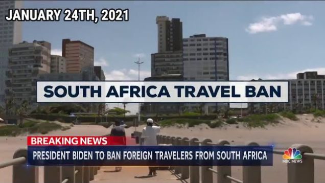 Emperor Biden, the Racist Hypocrite, To Ban Travel From South Africa! Or is He Targeting Afrikaners?