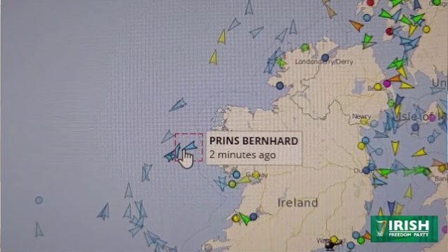 EU boats plundering Irish fishing waters as we sleep.