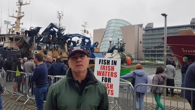 “Save Our Fishing Industry” – Irish Fishermen Protest at Dublin Port