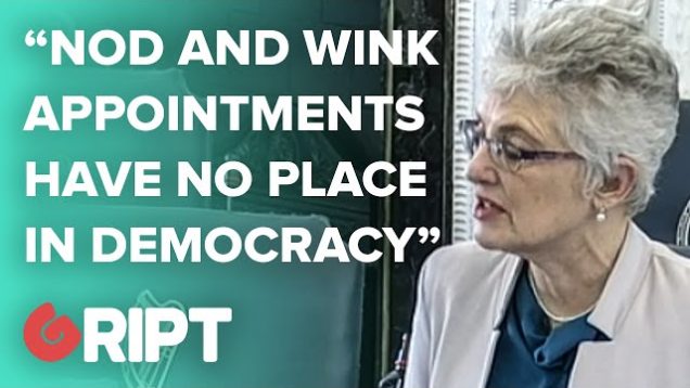 Zappone in 2015: “Nod and wink” appointments have no place in politics