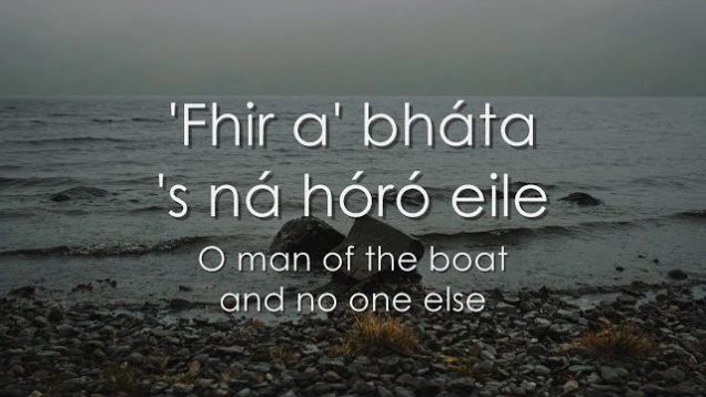 Fear a’ Bháta – LYRICS + Translation