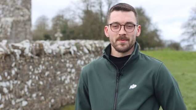 Lá Fhéile Pádraig 2022 – Patrick Quinlan speaks at Slane Hill, County Meath