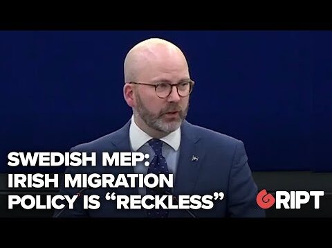 Swedish MEP slams “reckless” Irish migration policy | Gript