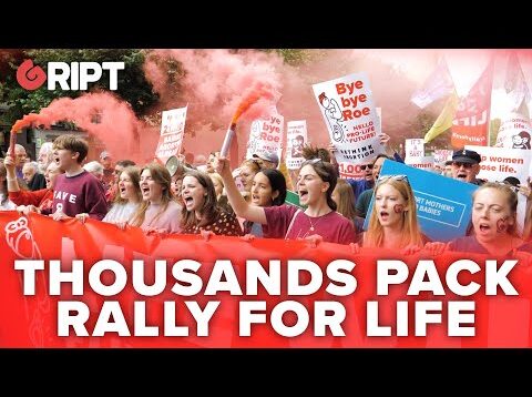 Huge energy as thousands pack Rally for Life