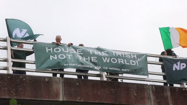 “House the Irish” Banner in Galway