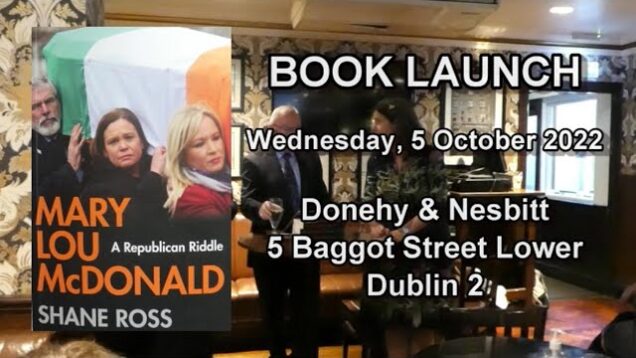 [HD] Mary Lou McDonald A Republican Riddle – Book Launch