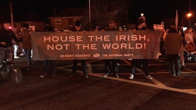 House the Irish – Ballymun Protest, 8 Jan 2023