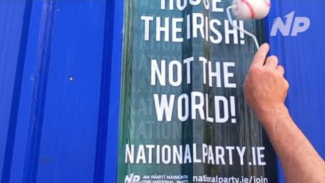 “House The Irish” – National Party Supporting the People of Finglas