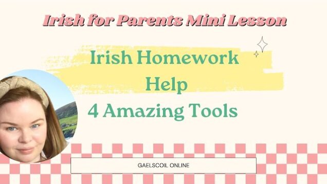 4 Tools to Help With Irish Language Homework ; How to Translate into Irish Online