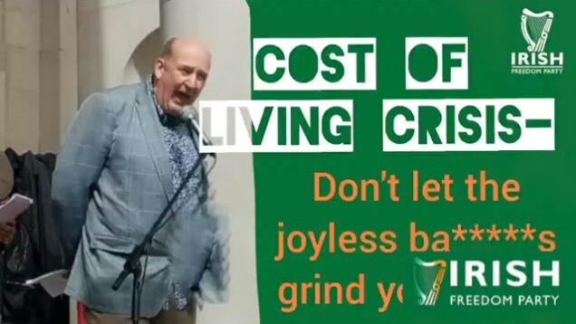 Cost of living crisis –  don’t let the joyless ba*****s grind you down – Michael Leahy