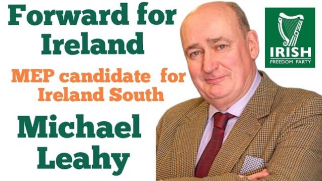 “In Euro elections, we have a cracking chance to win –  Ireland South MEP candidate Michael Leahy
