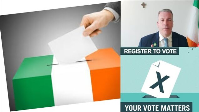 Register and vote. It’s your political voice of change for a better Ireland – Hermann Kelly