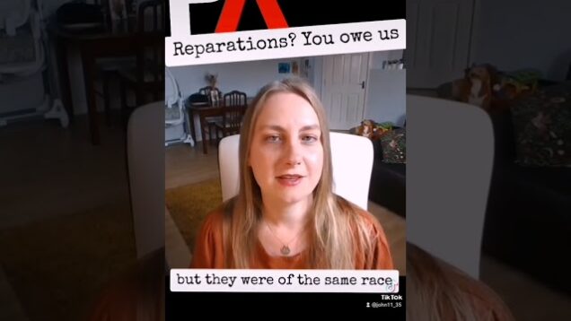Reparations? We owe you nothing. You owe us. (Laura Towler)