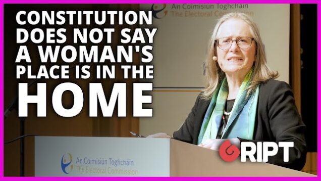Supreme Court Judge explains Constitution does NOT say women’s place is in home