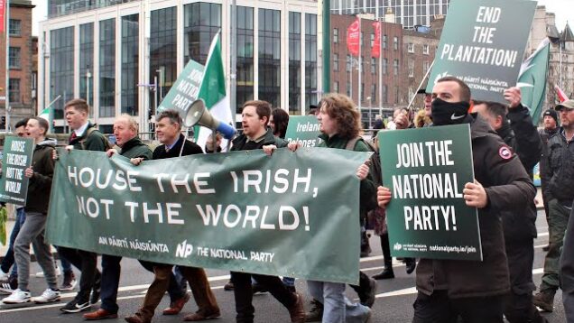 “Up the Irish!” – National Party Mobilise in Dublin
