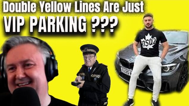 Double Yellow Lines Are Just VIP Parking ???