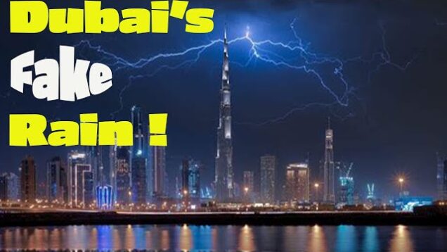 Dubai’s Fake Rain !