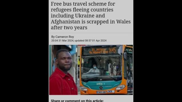Free bus travel for migrants scrapped. For 5 minutes