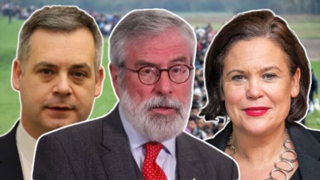 Sinn Féin EXPOSED on Supporting Open Borders Mass Immigration!