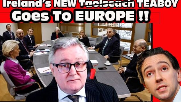 Ireland’s NEW Taoiseach Goes to EUROPE !! ( Parody )