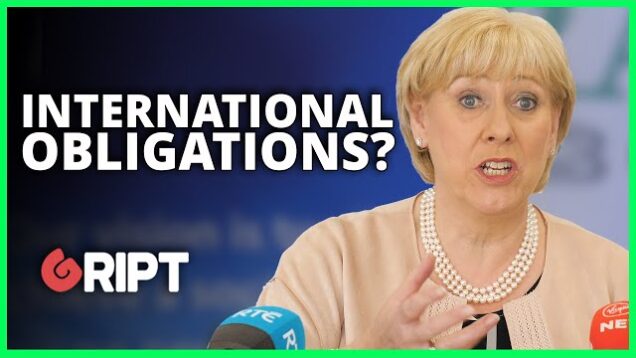 Minister questioned on Ireland’s “international obligations”