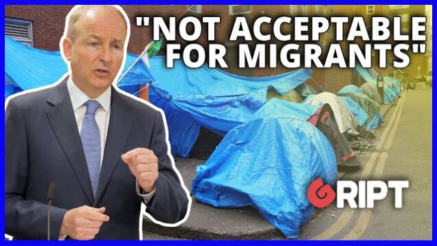 Mount Street tent city “not acceptable for migrants”, says Martin