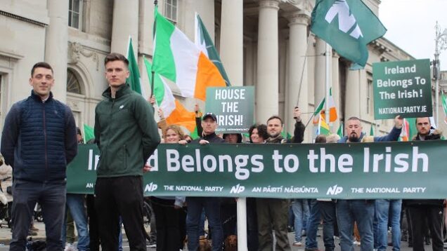 “You Cannot Conquer Ireland”  — Patrick Quinlan Speaks at the National Rally Against Immigration