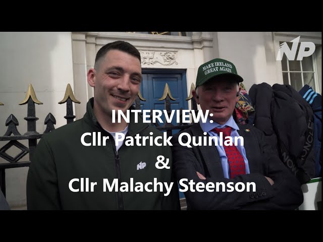 DUBLIN RALLY: Cllrs Patrick Quinlan and Malachy Steenson Interview – iTV.ie