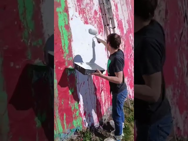 Irish Tricolour Mural Restored in Waterford City! – iTV.ie